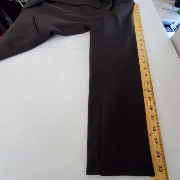 Norma Kamali Lined Black Blazer Size 16 One Button Jacket Academia Career Fall - Picture 8 of 15